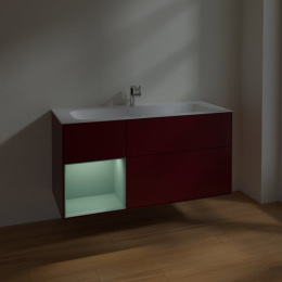 Villeroy Boch Finion F060GMHB Тумба под раковину 1196х498 мм (olive matt/peony matt)