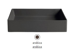 Раковина накладная 75 см ArtCeram Scalino (SCL004 25 00) коричневый