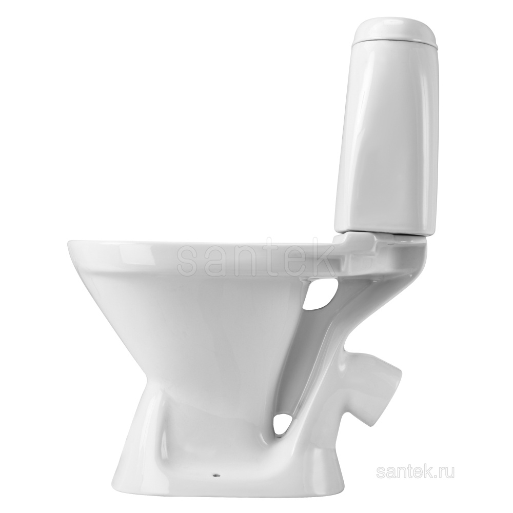 Унитаз-компакт Santek Римини 1WH111758 с диагональным выпуском