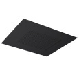 Верхний душ Almar Velvet E044280.MB 498*498 черный матовый