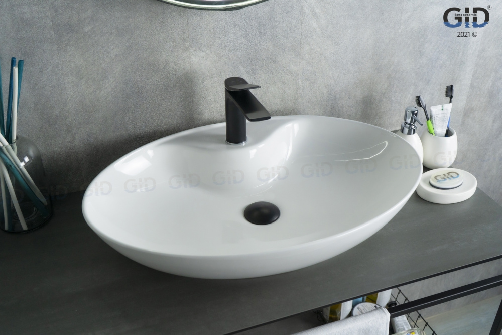 Фото Раковина накладная Gid N9438