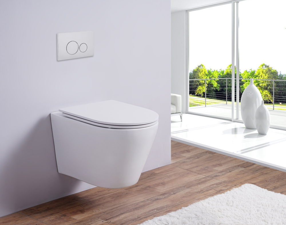 Унитаз подвесной Esbano (ESUPCLAVWM) белый, матовый