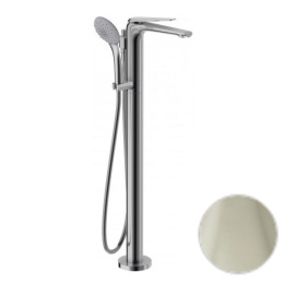 Фото Смеситель Jacob Delafon Avid E97367-BN для ванны и душа со шлангом и держателем, никель