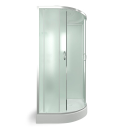 Душевая кабина 100x100x215 Erlit (ER3510P-C3) , Поддон низкий