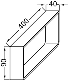 Полотенцедержатель Jacob Delafon Parallel EB506-BME