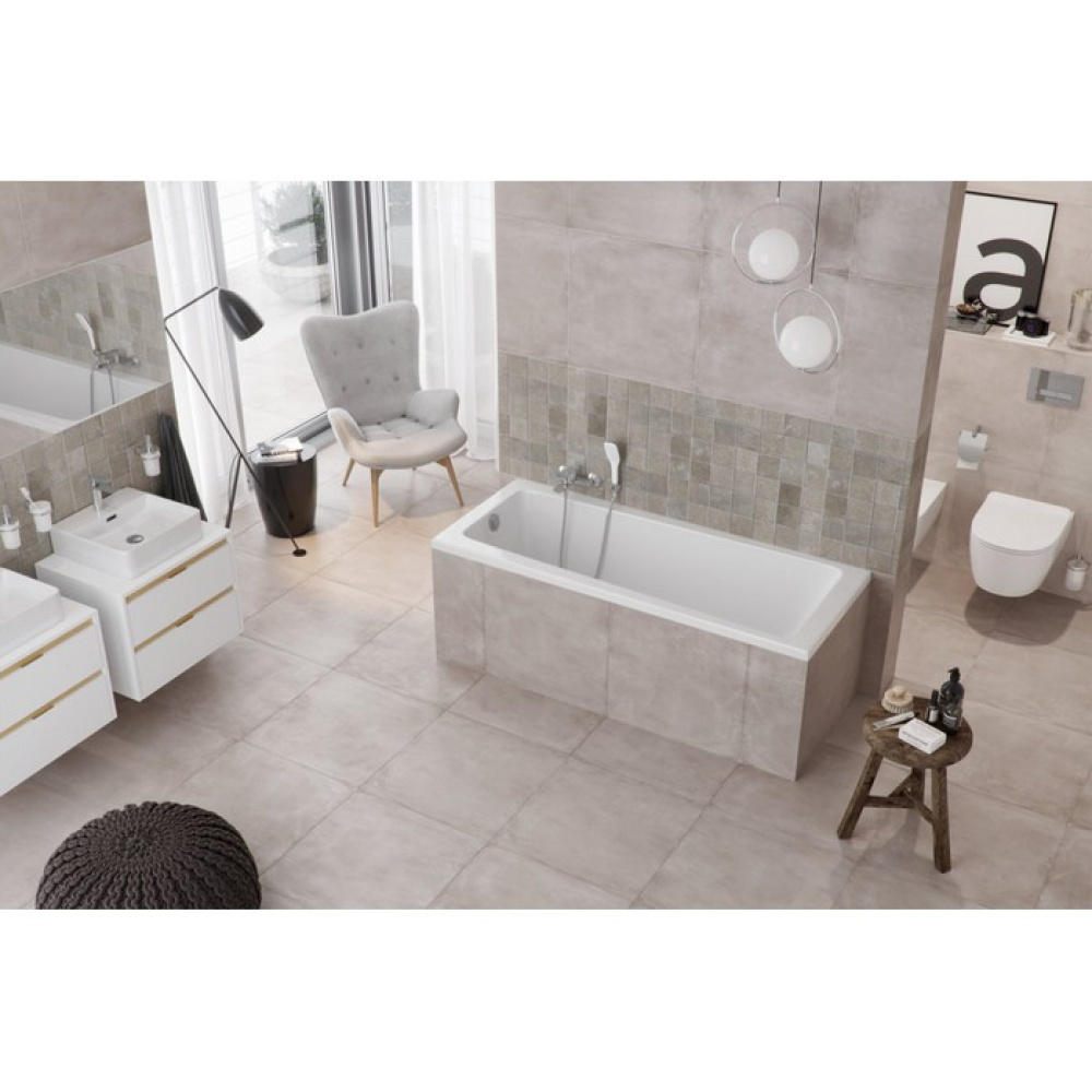 Акриловая ванна 160x70 Excellent (WAEX.AVA16WH), прямоугольная