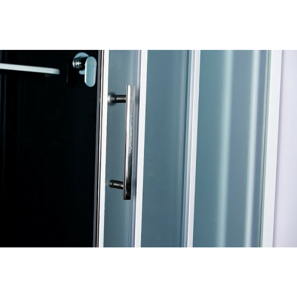 Душевая кабина 90x120x210 Esbano (ESKG3129CKR) серый, Поддон низкий
