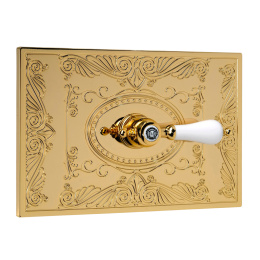 Фото Клавиша смыва Migliore Expert (24250) золото