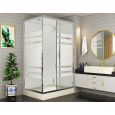 Душевая кабина 85x110x210 Esbano (ESE118CKR) белый, Поддон низкий