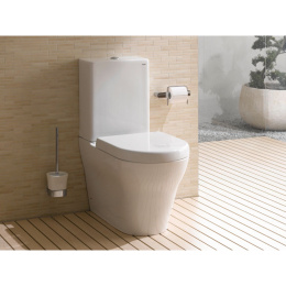 Унитаз напольный TOTO MH CW161Y с бачком TOTO MH SW10044G1 и сиденьем микролифт TOTO VC10047NN