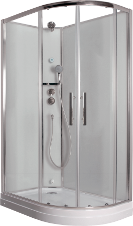 Душевая кабина 120x80x222 Timo (ILMA-902 L) Без гидромассажа, акрил, Поддон низкий