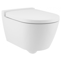 Подвесной унитаз с функцией биде Serel Smart SM12BM 35.5 x 48.5 x 33.5 см сиденье, Soft Close, белый