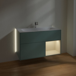 Villeroy Boch Finion G040HHGM Тумба под раковину 996х498 мм (sand matt/olive matt)