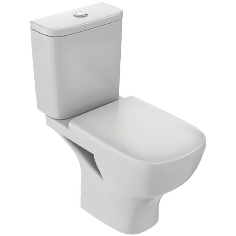 Чаша напольного унитаза с горизонтальным сливом, (64,5 х 35,4 см) Jacob Delafon UJX102-00