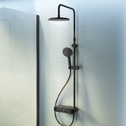 Фото Душевая система со смесителем Am.Pm X-Joy (F0785A622) черный