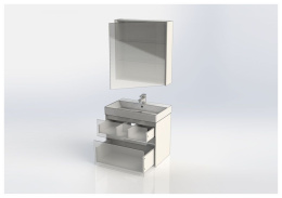 Мебель для ванной Aquanet Бруклин 70 белый