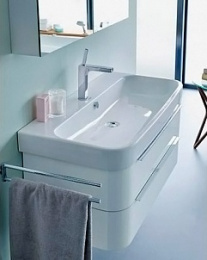 Раковина 65 см Duravit Happy D.2 2318650000, белый