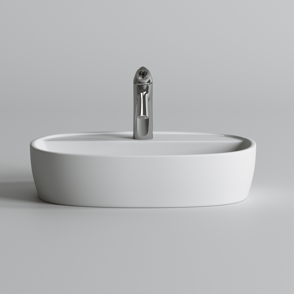 Накладная раковина Ceramicanova Element CN6036 Овал 50 см