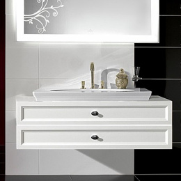 Тумба навесная под раковину A58310DJ VILLEROY&BOCH BELLE 1350 x 420 x 540 мм