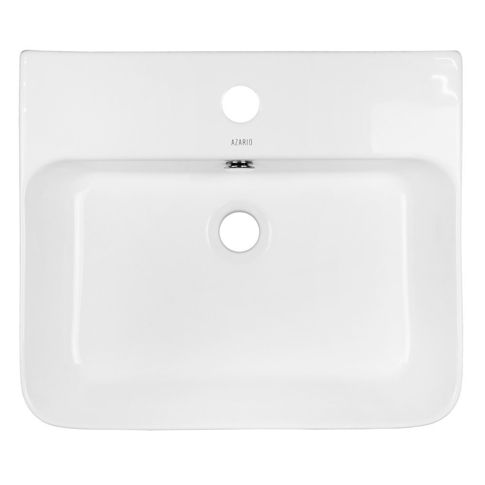Раковина накладная Azario  (AZ-2258) Белый глянцевый