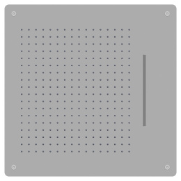 Верхний душ RGW Shower Panels 21140274-01 многофункциональный