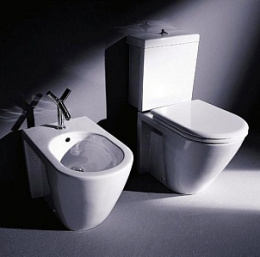 Чаша для унитаза-компакта Duravit Starck 2 2145090000, белый