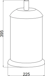 Фото Ведро Boheme Murano (10907-GR-G) золото