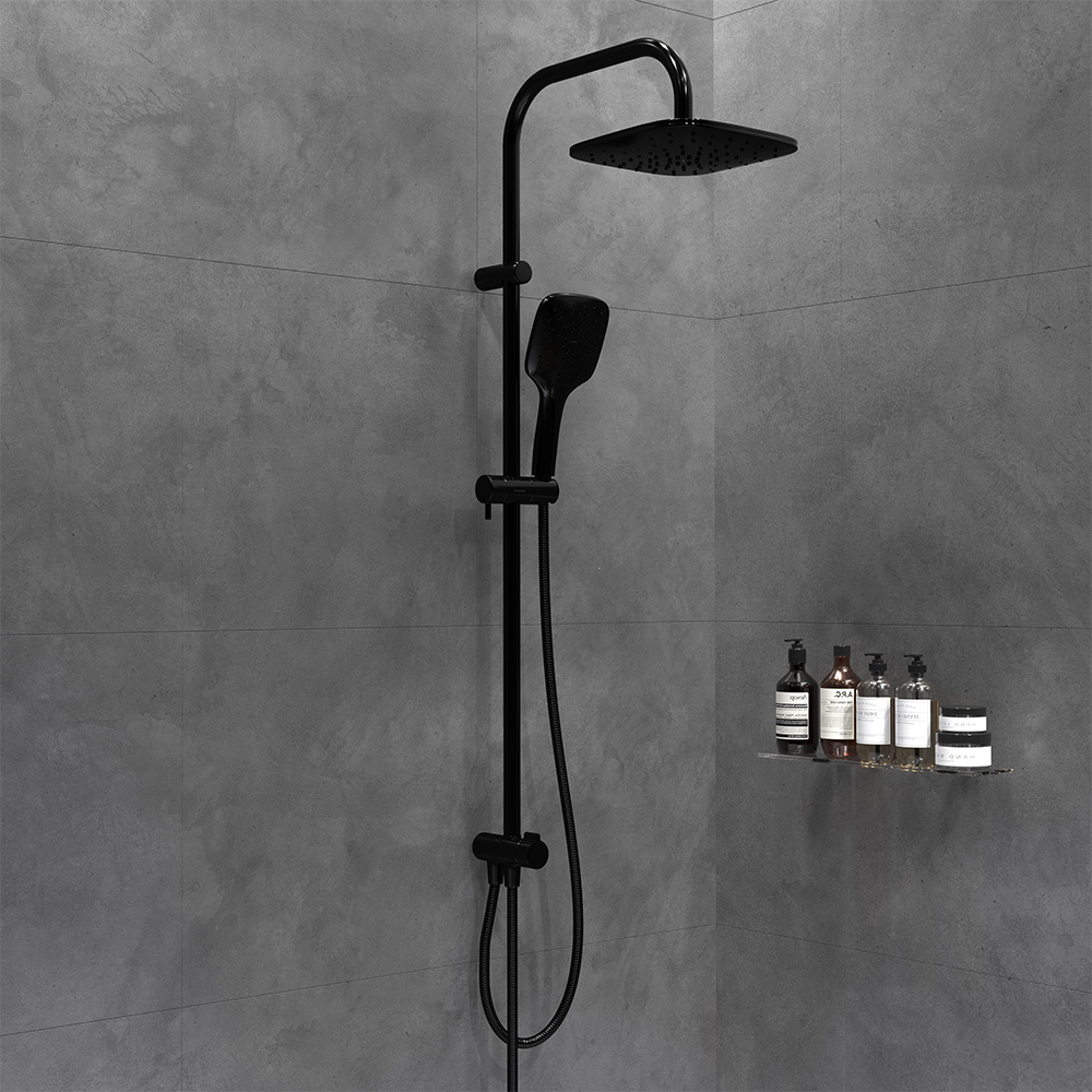 Фото Душевая система Damixa Origin Evo (978200300) черный