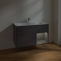 Villeroy Boch Finion F040GKGK Тумба под раковину 996х498 мм (anthracite matt/anthracite matt)