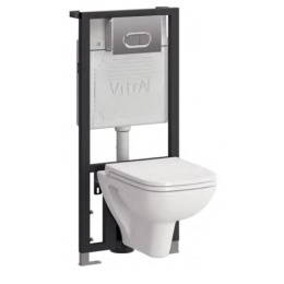 Инсталляция и унитаз Vitra S20 (9004B003-7204) белый