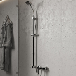 Фото Душевой гарнитур Paini Pescara PSCR121 хром