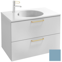 Фото Тумба под раковину Jacob Delafon Odeon Rive Gauche 70 см, EB2521-RX-M43, цвет аквамарин матовый, руч