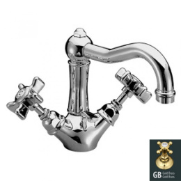 Фото Смеситель Nicolazzi Dames Anglaises 1432GB18 для раковины, гальваническое золото