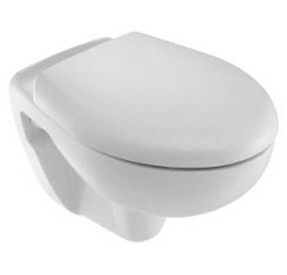 Фото Крышка/сиденье Jacob Delafon Mideo 4392K-00 с металлическим шарнирами (бел)