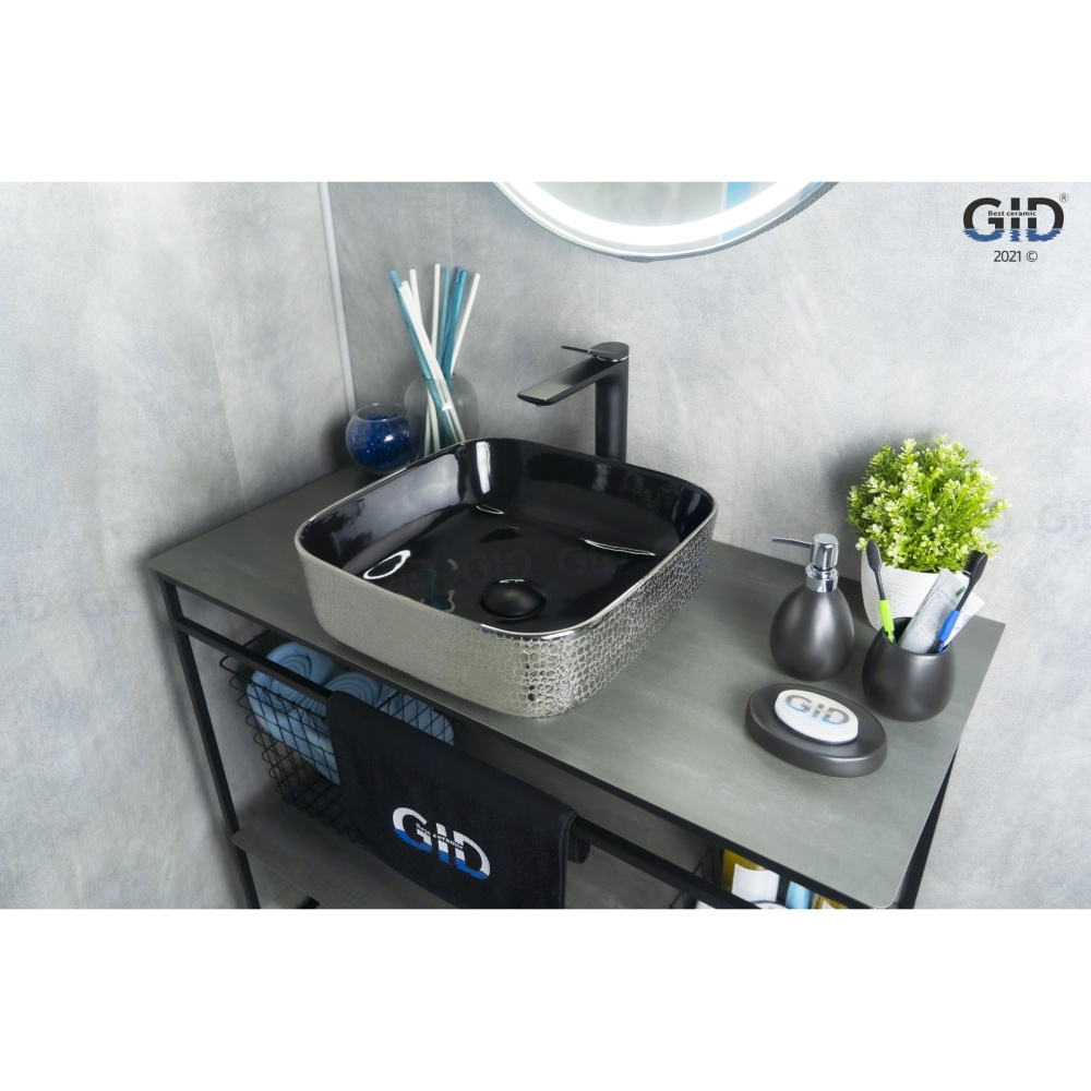 Раковина накладная Gid D1303h020