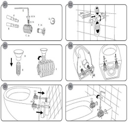 Унитаз подвесной CeramaLux CL2100