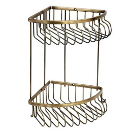 Фото Угловая полка Boheme Medici (10622) бронза