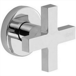 Фото Запорный вентиль Cisal Barcelona Quad BQ00030321, хром