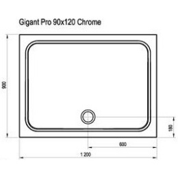 Поддон Ravak Galaxy Pro (XA04G701010), белый