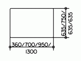 Зеркало хрустальное Keuco Elegance 11695002500, сталь