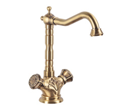 Фото Смеситель на раковину Bronze de Luxe Royal (10105) бронза