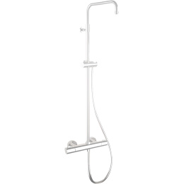 Фото Душевая система Remer Elegance (EQ32ASSDBO) белый матовый