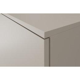 Velvex UNIQUE UNIT tpUNI.80.H27.Y-221 Тумба подвесная выс. 27, выдв. ящик, шёлк шампань