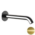 Излив настенный 19 см Remer X Style 91XLVO, состаренная латунь