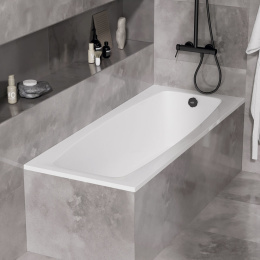 Фото Ванна акриловая 170х70 Alba Spa Valencia (ВПР0070000100) прямоугольная, белый глянцевый