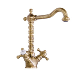 Фото Смеситель для раковины высокий 1230012V0br Vivaldi GATTONI