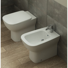 Приставной унитаз Ideal Standard Esedra белый, без сиденья, T281201