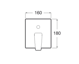 Фото Смеситель для ванны Roca Thesis (5A0B50C00) хром