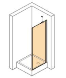 Неподвижная стенка Huppe Enjoy elegance 670222 091 321 90*200 см