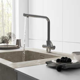 Фото Смеситель для кухни Paini Primavera PRCR6433VEB90 хром